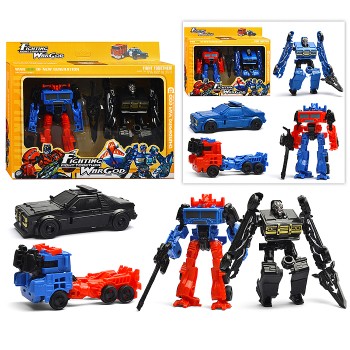 Робот трансформирующийся, в коробке