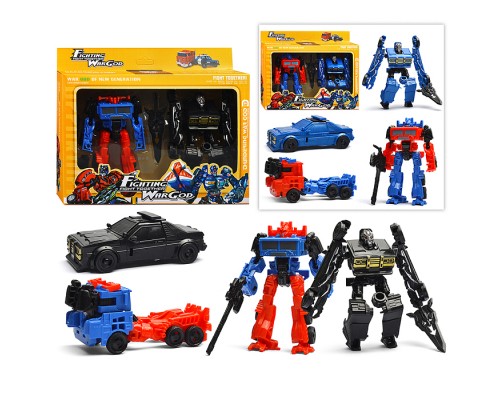 Робот трансформирующийся, в коробке