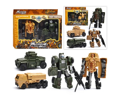 Робот "Броневик" трансформирующийся, в коробке