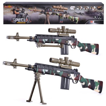 Автомат "Спецназ" с прицелом, на батарейках, в коробке