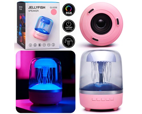 Светильник-колонка "Танцующая медуза" в коробке