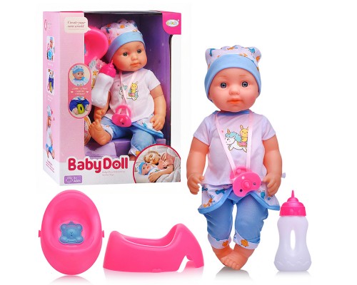 Пупс "Мой малыш" (пьет, слезы) с аксессуарами, в коробке