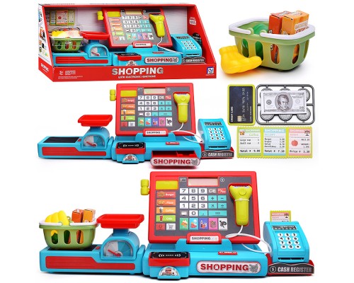 Игровой набор "Касса. Мой магазин" с аксессуарами, в коробке