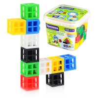 Конструктор "Смарт-блок" 50 деталей (контейнер)