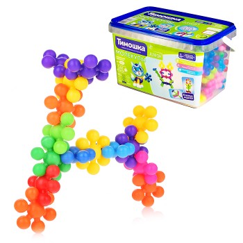 Конструктор "Молекулы" 140 деталей