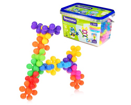 Конструктор "Молекулы" 140 деталей