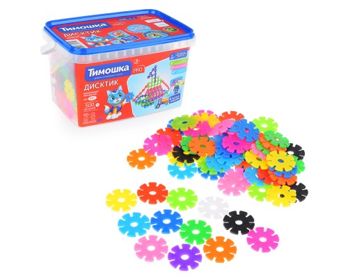 Конструктор "ДисКтик" 500 деталей