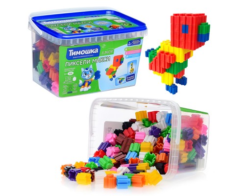 Конструктор "Пиксели макси" 120 деталей
