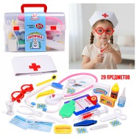 Набор доктора "Волшебная аптечка", в чемодане (29 предметов)