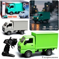 Машина "Фургон" р/у, 27 MHz, со спреем, с аккум., в коробке