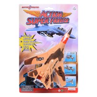 Самолет "Боевой полет-2" на батарейках, на листе