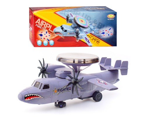 Самолет "Полицейский вертолёт" на батарейках, в коробке