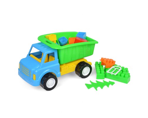 Машинка "Грузовик" с конструктором