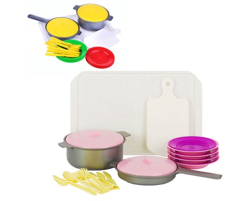 Набор детской посуды Кухонный 24 предмета