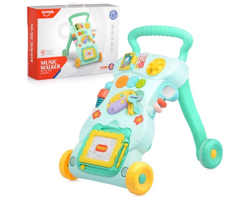 Игровой центр-Каталка с доской для рисования, в коробке