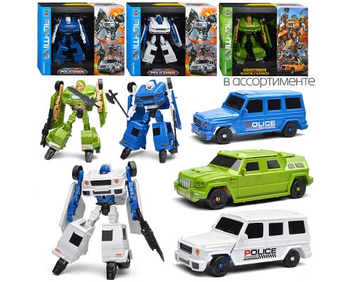 Робот "Штормовой удар-Защитник" в коробке