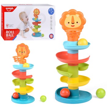 Развивающая игрушка горки "Милый львенок" в коробке