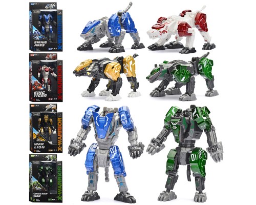 Робот "X-warrior" трансформирующийся, в коробке