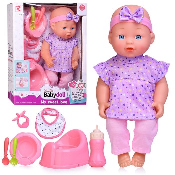 Пупс 6526 " Марина" с аксессуарами, в коробке