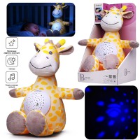 Жираф "Веселый жираф" свет, звук, в коробке