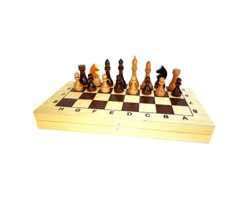 Шахматы гроссмейстерские. Высота короля 105мм, пешки 56мм