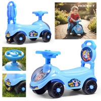 Каталка для детей Rocket R0275 "Космос" (цвет голубой)