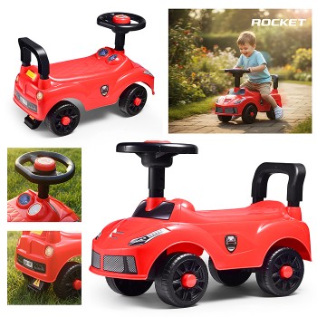 Каталка для детей Rocket R0278 (цвет красный)