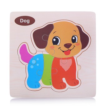 Пазл-вкладыш "Веселый щенок"