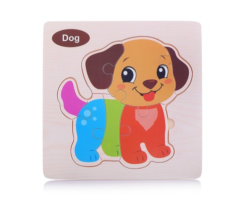 Пазл-вкладыш "Веселый щенок"