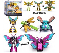 Робот трансформирующийся в фантастических насекомых, в коробке