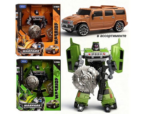Робот "Warfare protect peace" трансформирующийся, в коробке