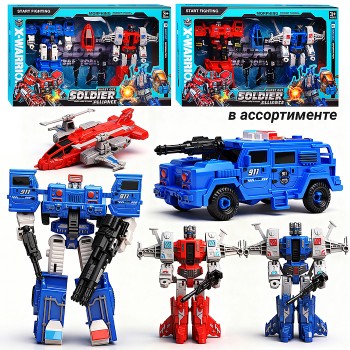 Робот "Soldier Alians" трансформирующийся, в коробке