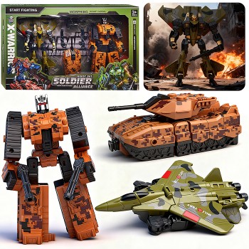 Робот "Soldier Alians" трансформирующийся, в коробке