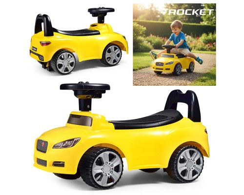 Каталка для детей Rocket R0273 (цвет желтый)