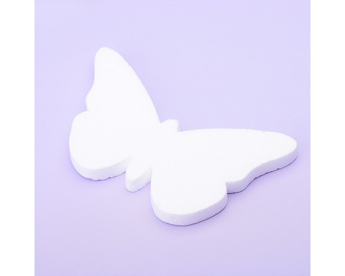 Заготовка для декорирования "Бабочка" из пенополистирола, 155x13 мм, в пластиковом пакете с подвесом