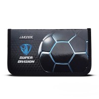 Пенал "Super Division" 205x120 мм, одностворчатый прямоугольный, на молнии, картон с покрытием из фольги с конгревным тиснением