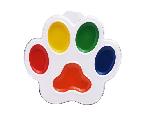 Акварель 5 цветов "Кроха" Лапка, без кисти (коррекс)