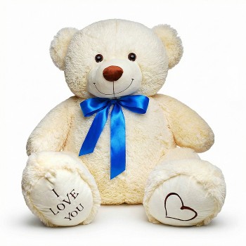 Медведь Макар В110 молочный