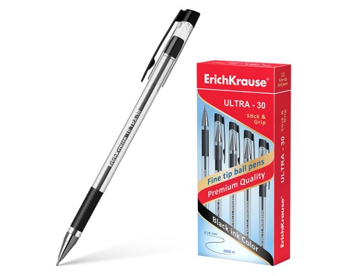 Ручка шариковая ULTRA-30, цвет чернил черный