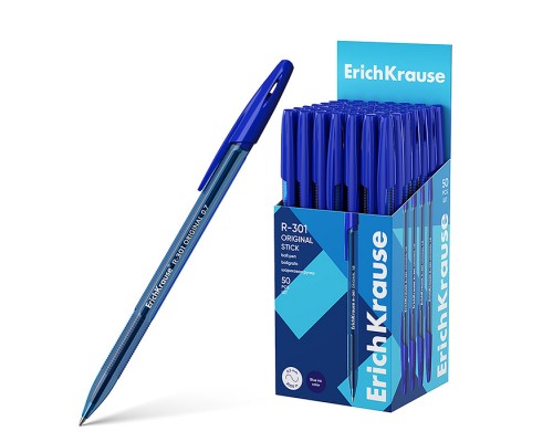 Ручка шариковая Stick Original 1.0, цвет чернил синий