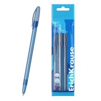 Набор из 4 ручек шариковых Neo&reg; Stick Original 0.7, Super Glide Technology, цвет чернил синий