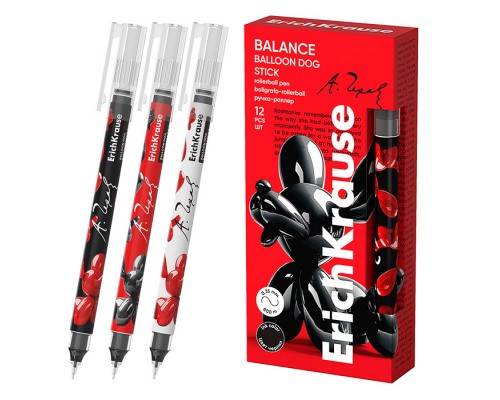 Ручка-роллер Balance Stick Balloon Dog 0.5, цвет чернил черный