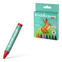 Восковые мелки "Baby Jumbo" утолщенные круглые, 11 мм, 8 цветов