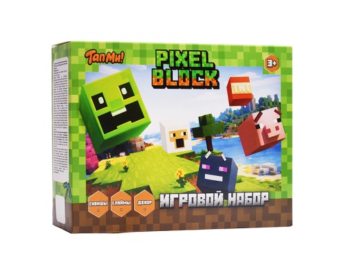 Игрушка для детей старше трех лет, Набор Pixel Block.