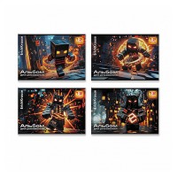Альбом для рисования 12л. на скобе Mine Block, А4