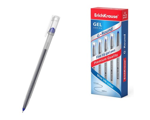 Ручка гелевая  G-Round Stick Classic 0.5, цвет чернил синий