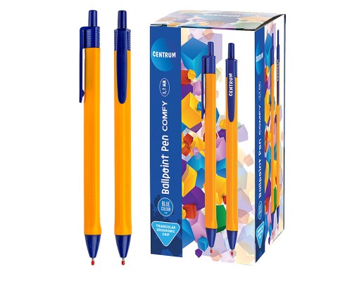 Ручка шариковая автоматическая "Comfy" цвет чернил синий, 0,7 мм