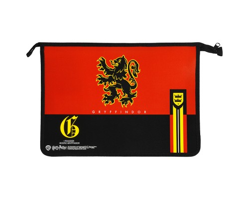 Папка для тетрадей "Гарри Поттер" формат  А4, пластик, на молнии