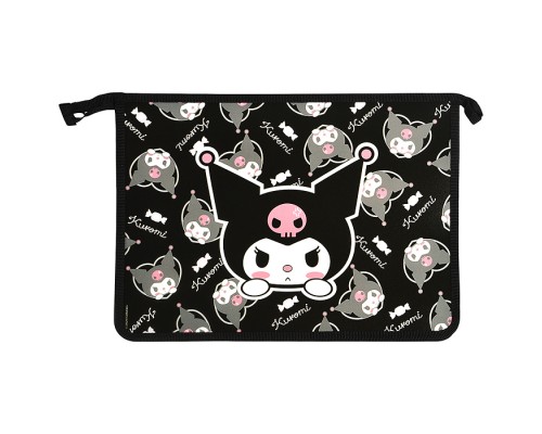 Папка для тетрадей "Куроми" формат  А4, пластик, на молнии