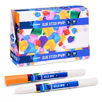 Клей-карандаш ПВП 3 г в дисплее